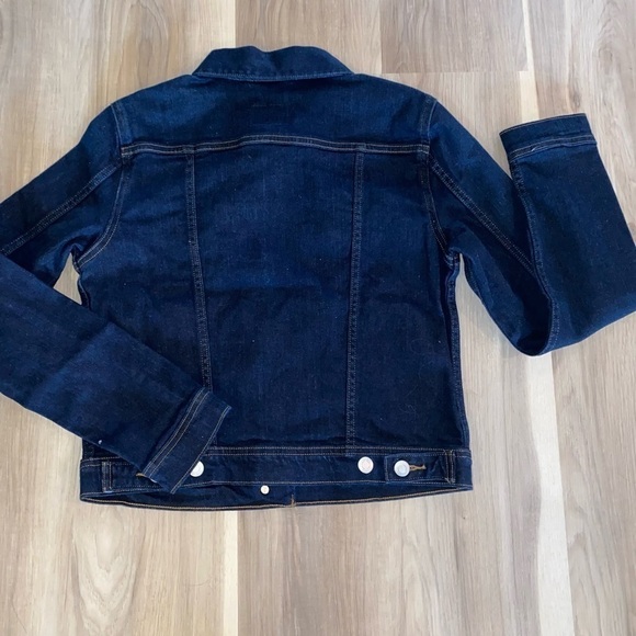 NWT Land’s End Jean Jacket, Dark Wash, Size XS - Picture 4 of 7